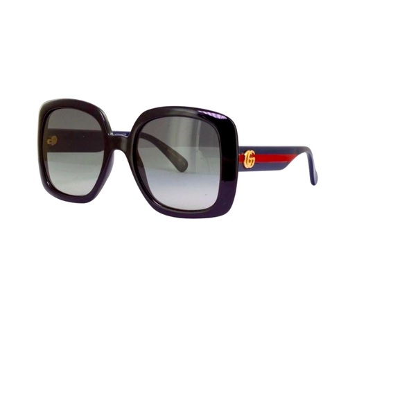 Gucci oversized Sunglasses GG0713S-001 Red/green on black lenses. New in box